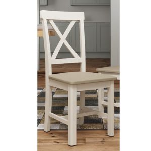 Rosemont Wooden Dining Chair In Dove Grey