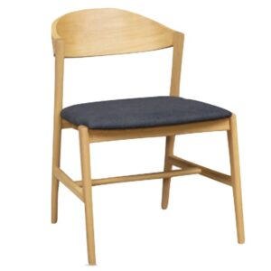 Cairo Wooden Dining Chair In Natural Oak