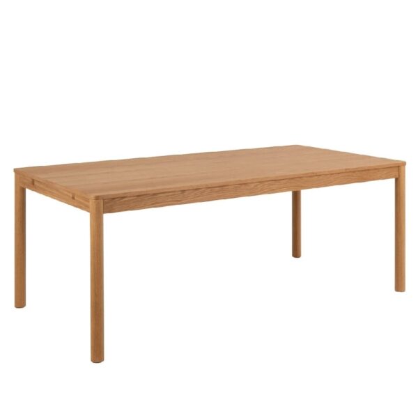 Belton Wooden Dining Table Rectangular In Oak