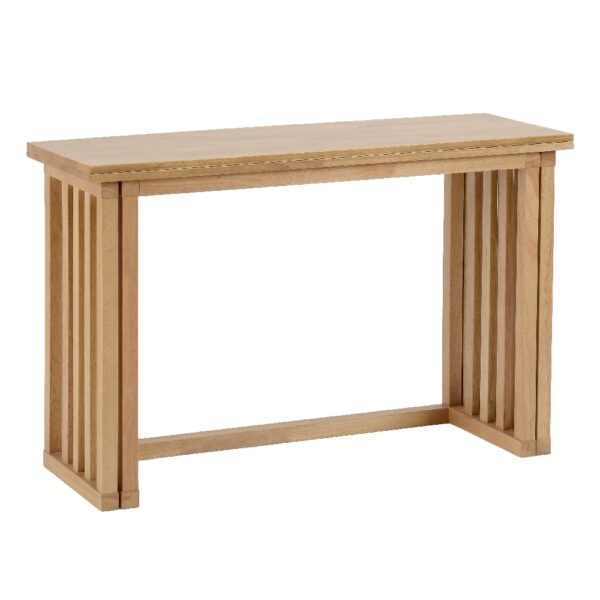 Radstock Wooden Foldaway Dining Table In Oak